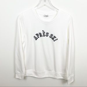 White Après Ski Women's Top